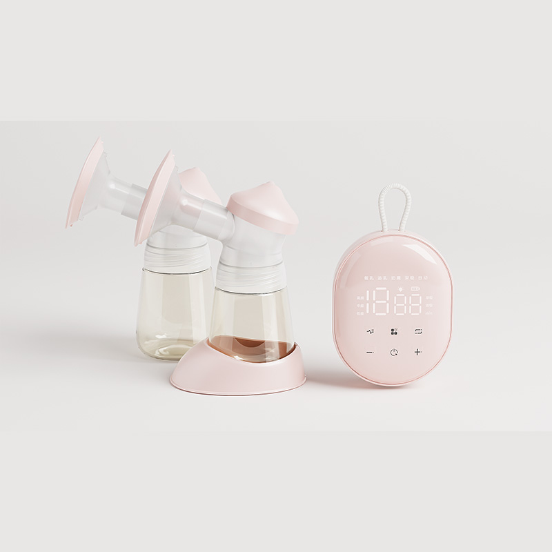 One Piece Portable Smart Silicone Hands Free Electric Wearable Breast Pump